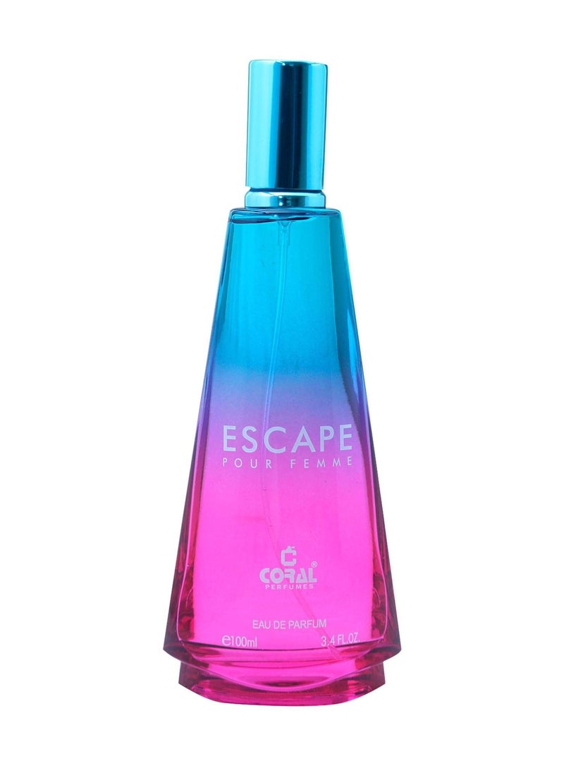 Coral ESCAPE POUR FEMME for Women Eau De Parfum 100ml  - Image 1