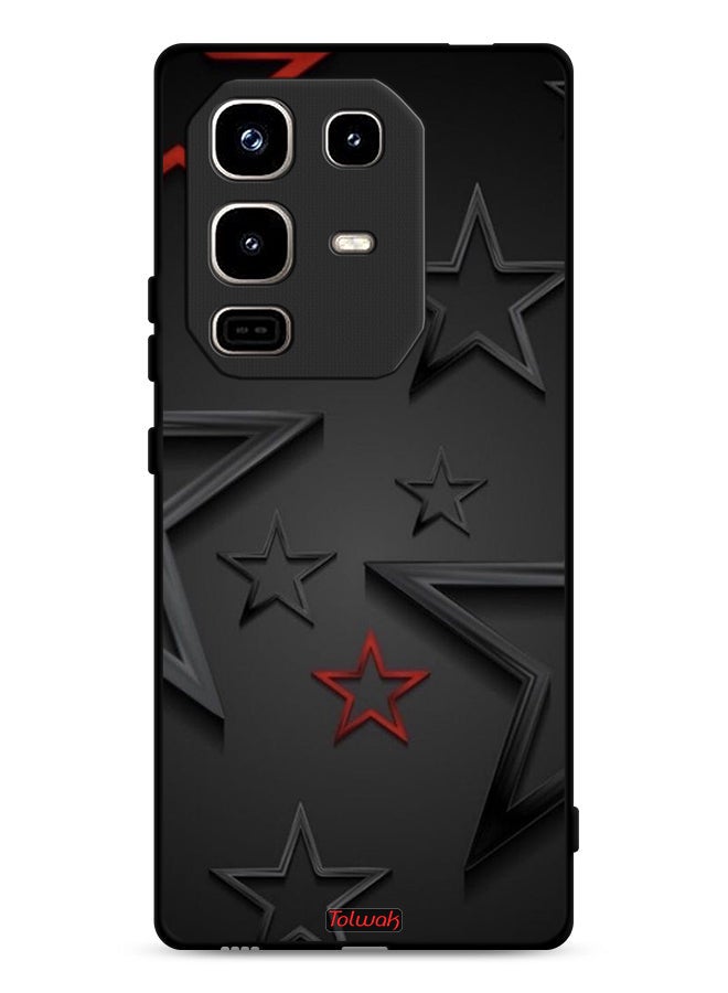 Tolwak Infinix Note 50 Pro 4G Protective Case Cover Stars Pattern - Image 1