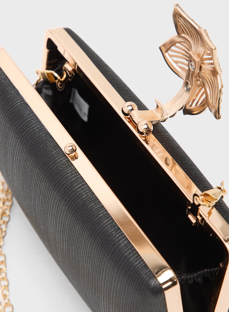 خزانة حقيبة يد مزينة بلمسات ذهبية - Image 5