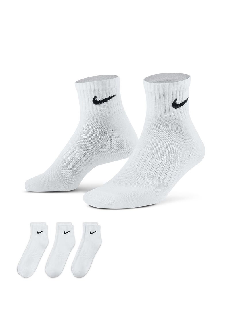 Nike 3 Pack Cushion Ankle Socks  - Image 1