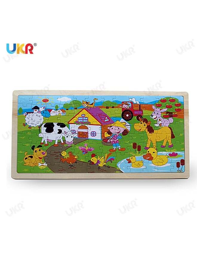 IAF Farm Puzzle Wooden Ukr - Image 2
