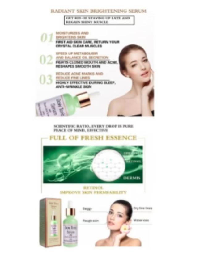 Pei Mei Glow Tonic Serum with Glycolic Acid and Aloe Vera 30ML - Image 3