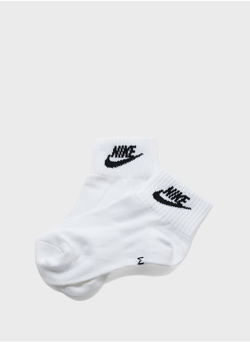 Nike - 3 Pack Nsw Everyday Essential Ankle Socks - Image 1