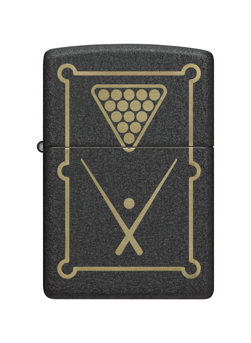 Zippo Billiards Design Windproof Pocket Lighter (Black) - Image 1