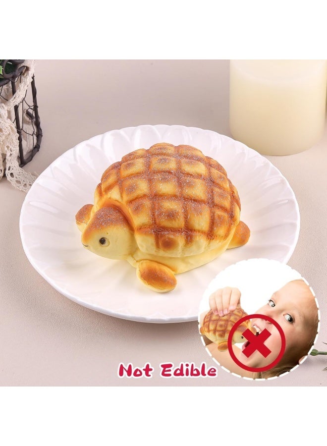 "Slow Rising Squishies Toys for Kids Turtle Bread Food Foam Animal Stress Squishes Cute Giant Squeeze Toy " - Image 5