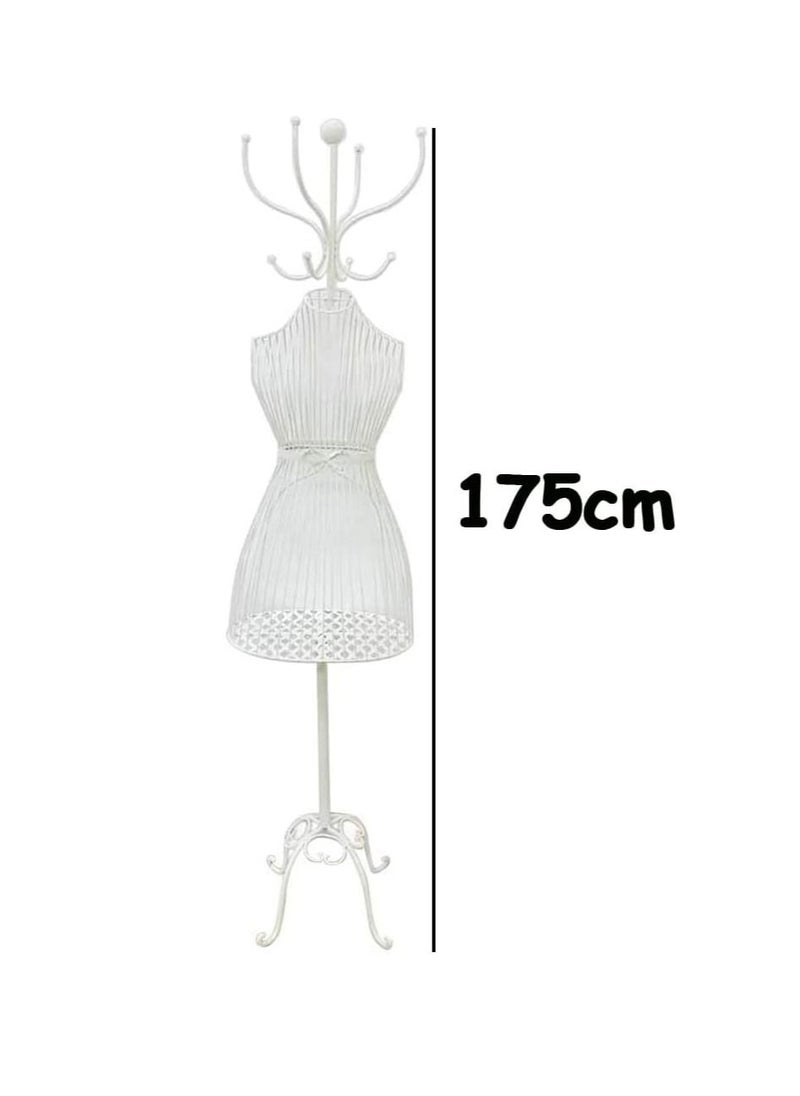 Generic FFD Tailors Dummy Mannequins Female Mannequin Torso Body Metal Wire Frame Dress Jewelry Display Mannequin Sewing Female Mannequin  - Image 2