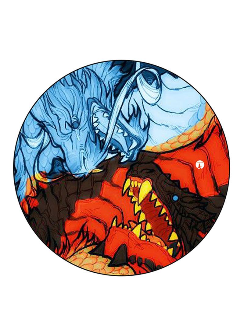 RKN Dragons Printed Fridge Magnet Multicolour - Image 1