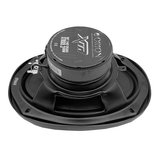 Orion XTR Series XTR69.3 Coaxial Car Audio Speakers - 6" x9”, 3-Way Speakers, Full Range, 500W, 4 Ohms, Easy Installation, Polypropylene Cone W/Butyl Rubber Surround (Pair) - Image 4