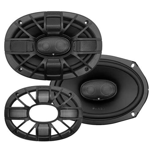 Orion XTR Series XTR69.3 Coaxial Car Audio Speakers - 6" x9”, 3-Way Speakers, Full Range, 500W, 4 Ohms, Easy Installation, Polypropylene Cone W/Butyl Rubber Surround (Pair) - Image 1