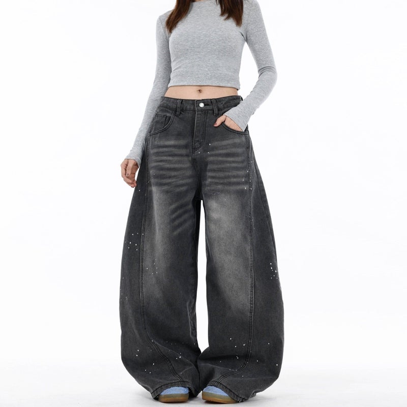 Vintage Classic European-American Design Daily Commute Jeans  Size_M - Image 1