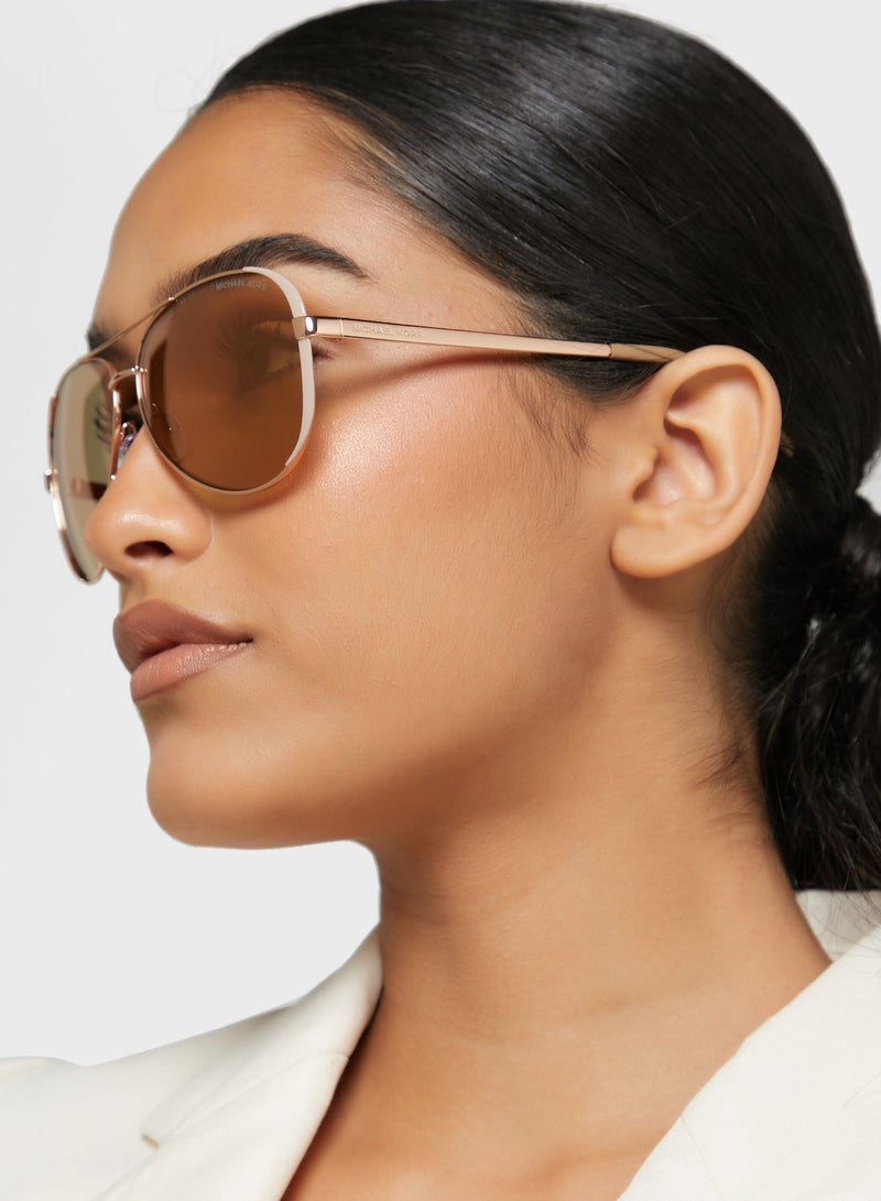 Michael Kors 0MK5004 Aviator Sunglasses - Image 1