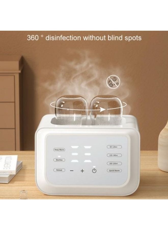 سخان حليب مزدوج متعدد الوظائف، سخان حليب أوتوماتيكي بالكامل، سخان حليب قابل للتذويب - Image 4