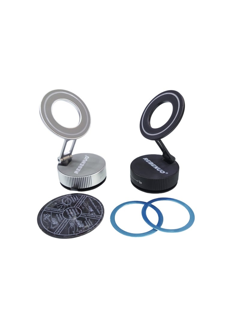 REBENUO The Rebenuo smartphone holder (model RCP282) is designed to provide superior stability for the phone using magnetic suction and gravity technology. - Image 2
