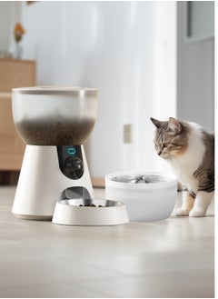 Petwant 4L Smart Pet Feeder - Stainless Steel Bowls, 5G WiFi, HD Camera, and Eco-Friendly Design - pzsku/Z27990BC049F3E955C2D0Z/45/_/1737371187/8e162ee4-e3f0-4e46-9b81-61a31f7118d2