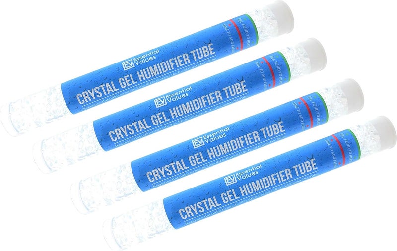 Essential Values 4 Pack Humidor Humidifier Tubes - Keeps Humidity at 70% with PG Infused Gel, Best Value – Each Tube Protects up to 25 Cigars by - Image 2