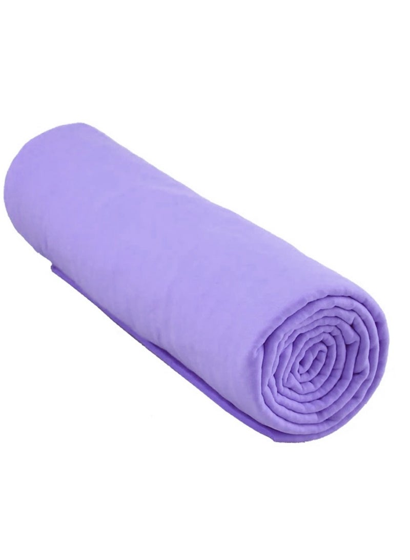 Safi WAX SAFI WAX Chamois Car Washing Towel Car Washing Drying Towel Chamois Leather For Cleaning Polishing Purple PVA-001  - Image 2