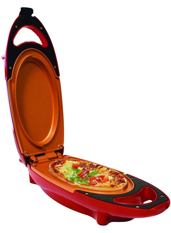 FEELING MALL Red Copper 5-Minute Chef Omelette Pan Non-Stick Omelette Maker Egg Cooker - Image 1