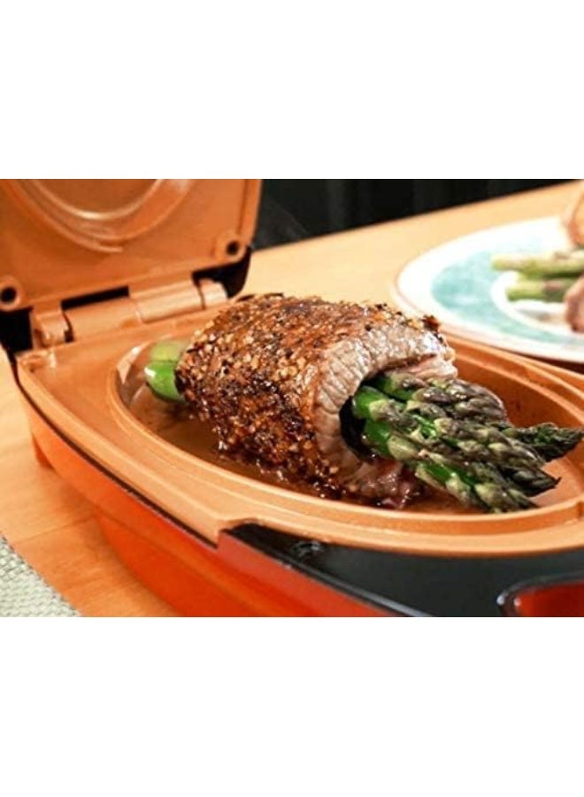 FEELING MALL Red Copper 5-Minute Chef Omelette Pan Non-Stick Omelette Maker Egg Cooker - Image 5