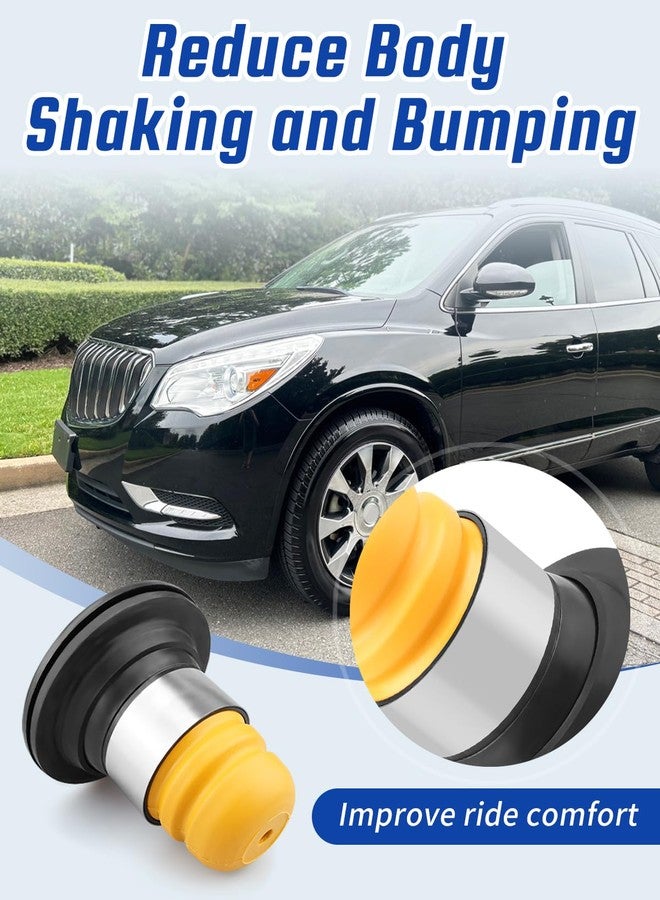 JUWEVAZU 20838485 Rear Bump Stops Fit for Buick Enclave 2008-2017, Rear Suspension Jounce Bumper Fit for Chevrolet Traverse 2009-2017 GMC Acadia 2007-2016 Saturn Outlook 2007-2009 - Image 4