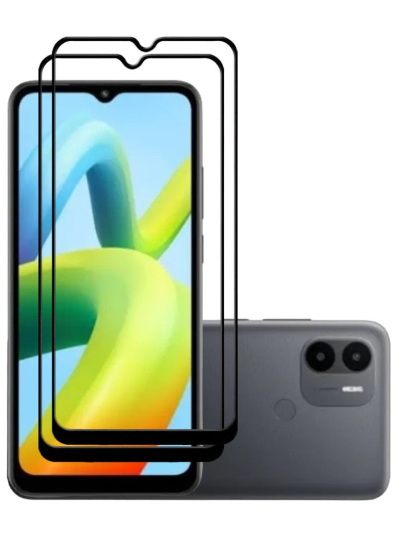 ACLIX 2 Pieces Antistatic ESD Dustproof Premium Quality High Definition Tempered Glass Screen Protector Designed For Xiaomi Redmi A1+ - Image 1