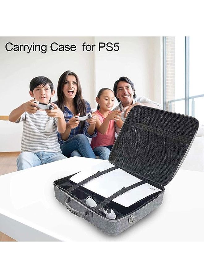 Arabest Travel Storage Handbag for PS5 Console Protective Luxury Bag Adjustable Handle Bag for Playstation 5 Waterproof Shockproof Cases  - Image 5