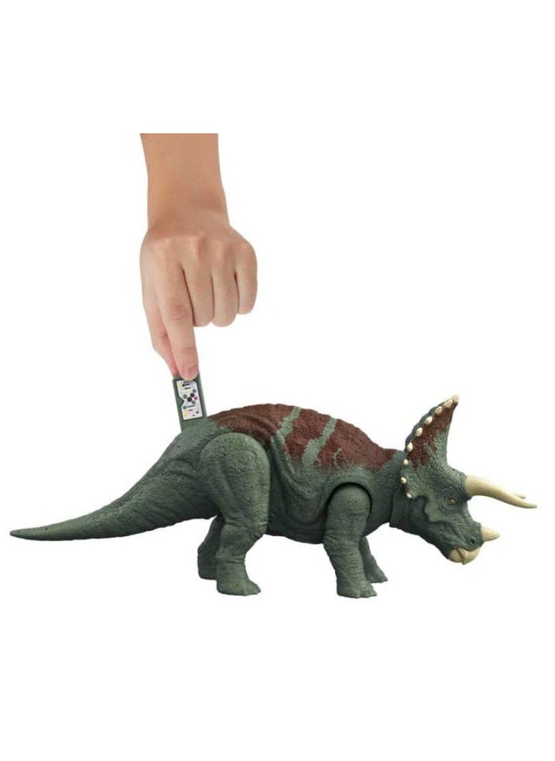 JURASSIC WORLD - Dominion Roar Strikers - Triceratops - Image 1