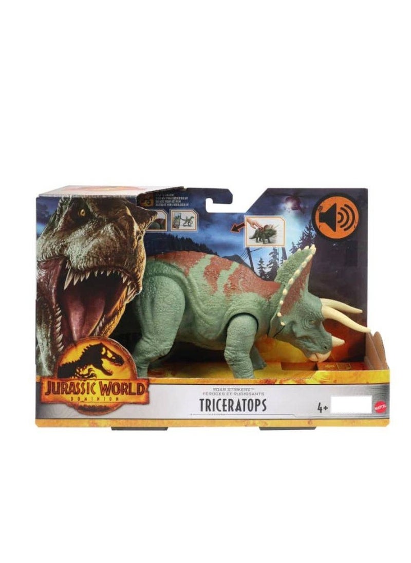 JURASSIC WORLD - Dominion Roar Strikers - Triceratops - Image 1