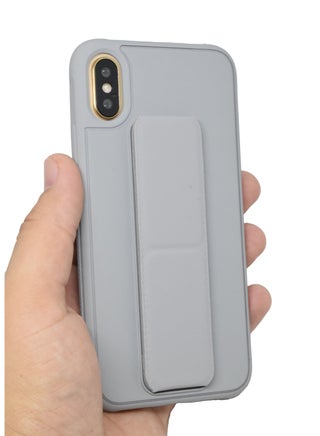 iPhone X/XS Case Silicone Camera Protected Shockproof With Finger Grip Stand Cover - pzsku/Z27998BD59906A4B20E03Z/45/_/1669304573/fa7632f6-20fc-45f2-8a09-ae948f1e0b12