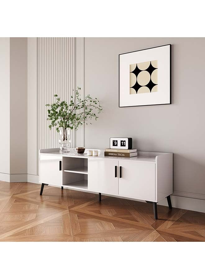 Home Box Marwell TV Unit with Sintered Stone Top for TV upto 65 inches 40 x 55 x 150 cm  - Image 1