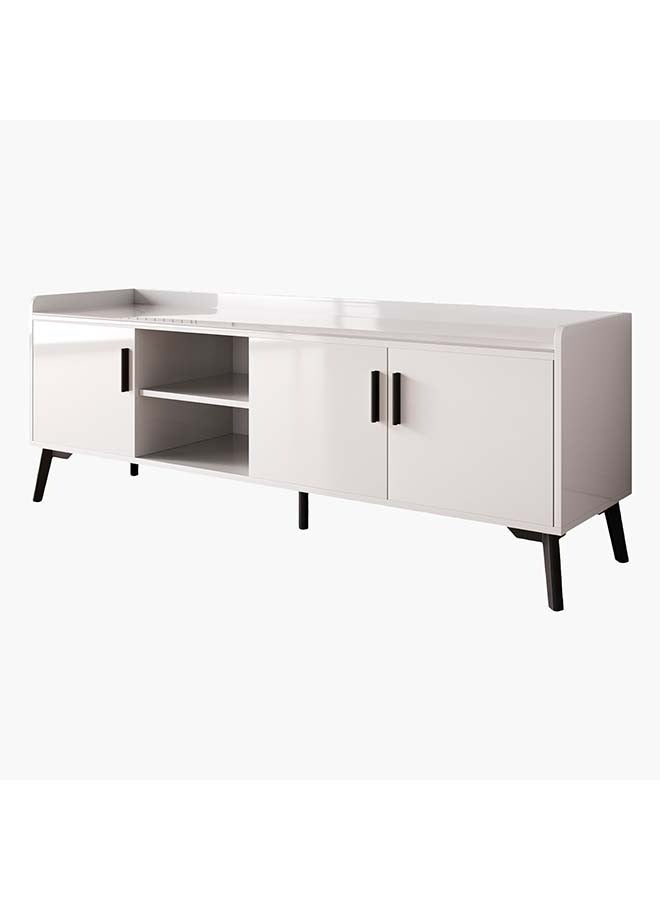 Home Box Marwell TV Unit with Sintered Stone Top for TV upto 65 inches 40 x 55 x 150 cm  - Image 4