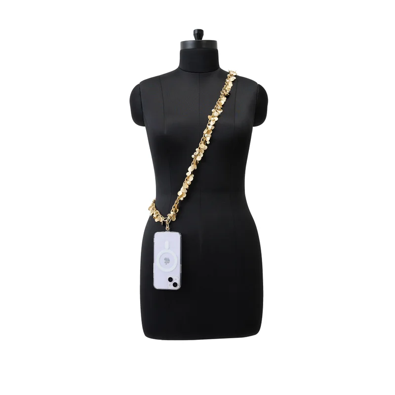 Anaar Anaar Seaside Dazzler Mobile Chain with Pearls, Shells & Vintage Coins