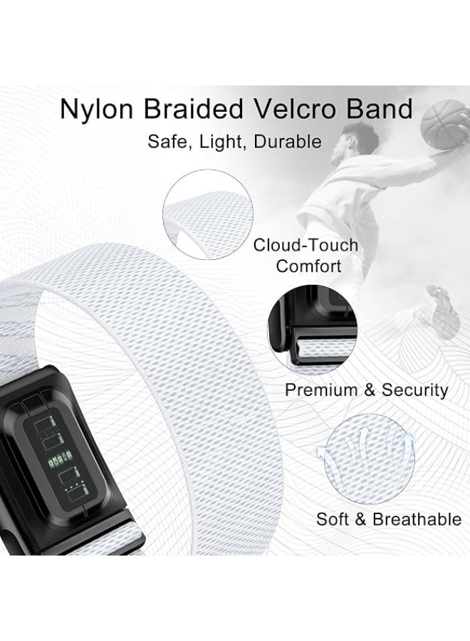 ZERO LIFESTYLE Nylon Sport Band Compatible with Whoop 5.0 Band Strap for Men and Women, Breathable and Waterproof Nylon Wristband Compatible with whoop mg band, Replacement Wrist bands Straps for Whoop 5.0 - Image 2