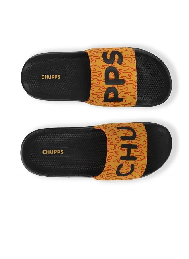 تشيبس CHUPPS Yellow Casual Sliders for Men