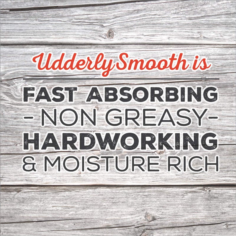 UDDERLY Smooth NonGreasy Hand and Body Moisturizer Cream Bundle 1 Kit, 3 Count - Image 2