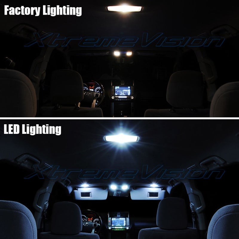 XTREME VISION XtremeVision Interior LED for Honda CR-V 2007-2011 (8 Pieces) Cool White Interior LED Kit + Installation Tool - Image 3