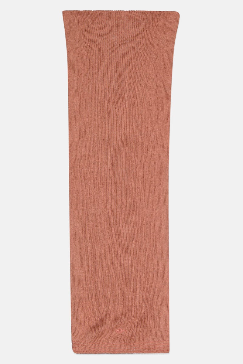 DOCKERS Women Embroidered Logo Scarf, Pink - Image 2