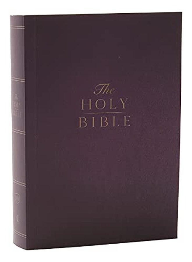 Kjv Holy Bible Compact With 43000 Cross References Purple Softcover Red Letter Comfort Print K
