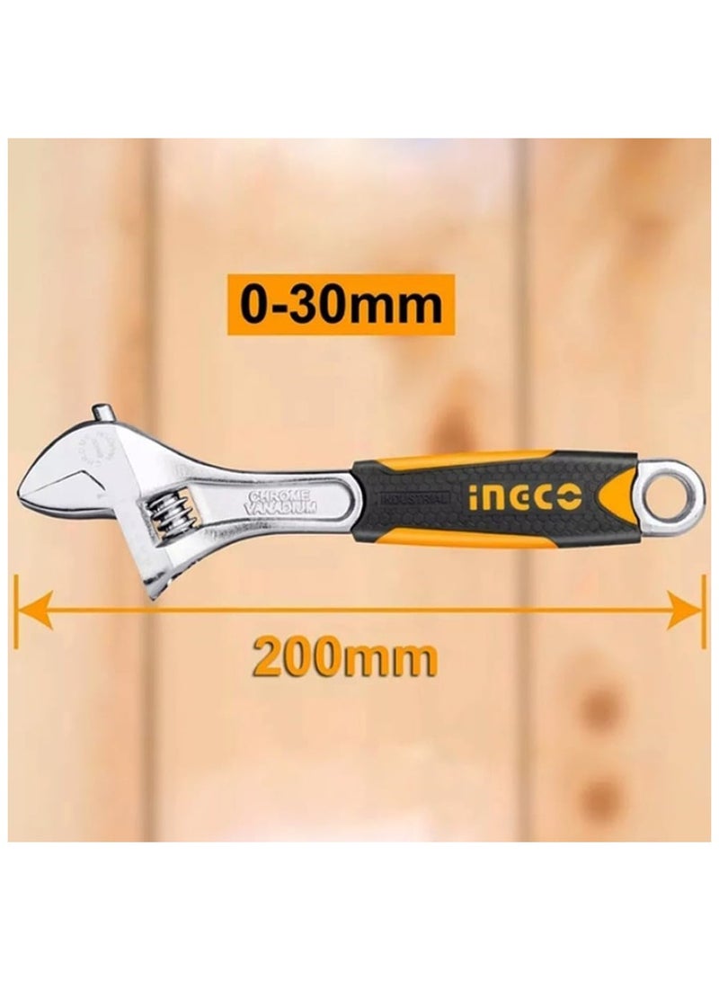 INGCO مفتاح ربط قابل للتعديل HADW131088 من Ingco، مقاس 8 بوصات - Image 2