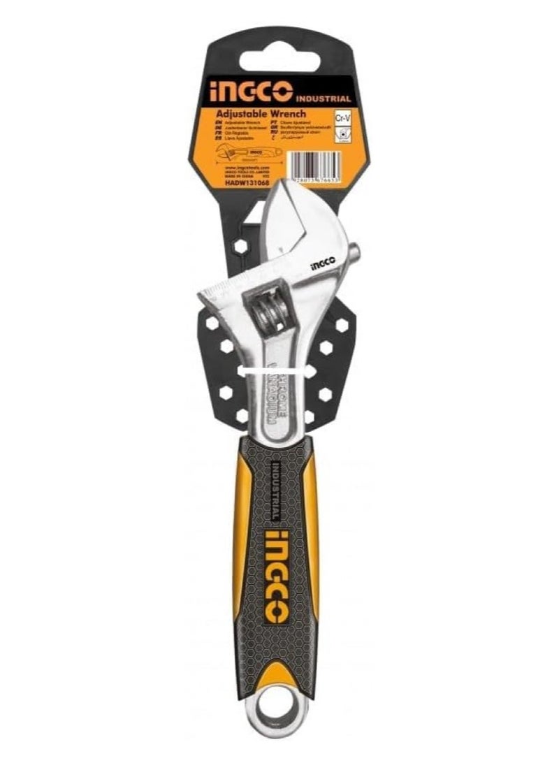INGCO مفتاح ربط قابل للتعديل HADW131088 من Ingco، مقاس 8 بوصات - Image 3