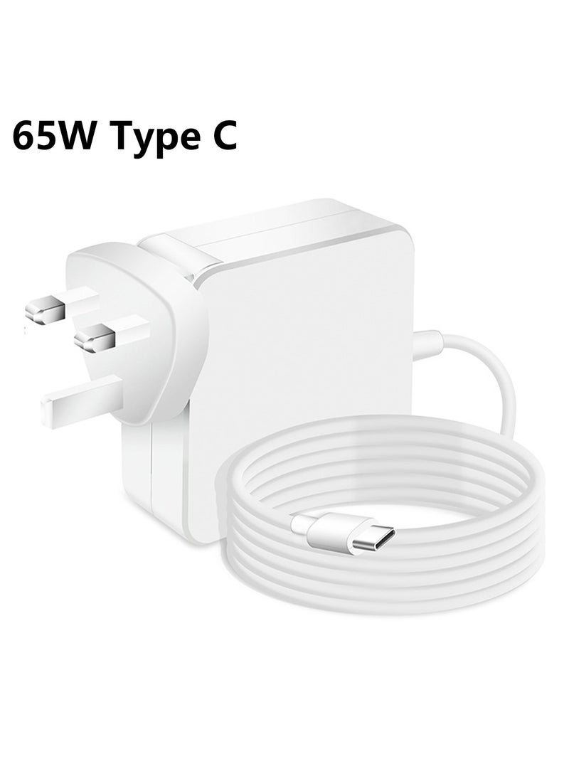65W Laptop Type C Power Fast Charger for MacBook Air Pro Dell Lenovo Huawei Matebook Honor HP Acer ASUS Xiaomi Samsung - Image 1