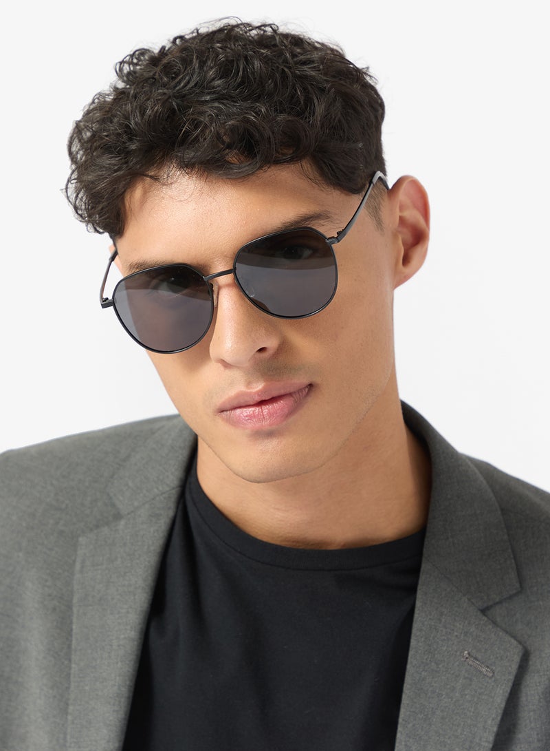 Robert Wood Polarized Lens Round Sunglasses - Image 5
