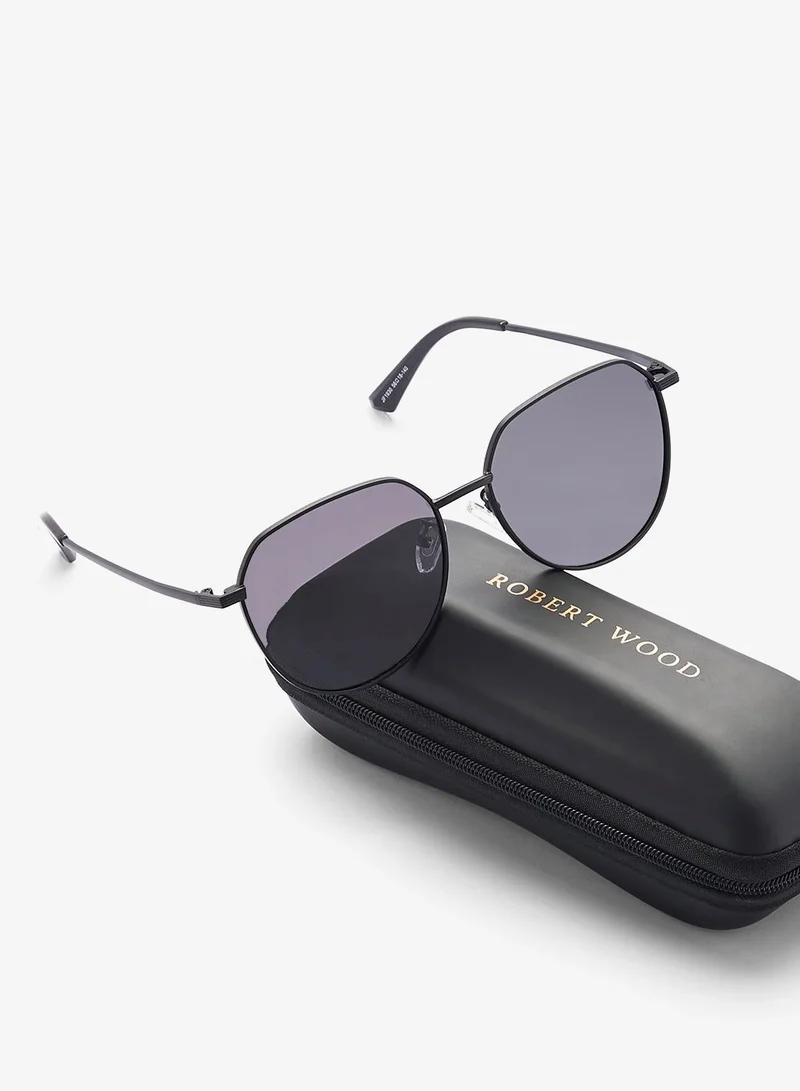 Robert Wood  Polarized Lens Round Sunglasses for Men | Best Price UAE
