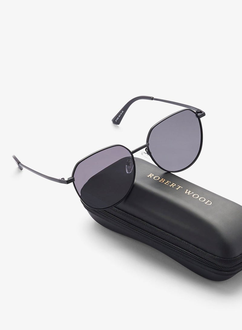 Robert Wood Polarized Lens Round Sunglasses - Image 4