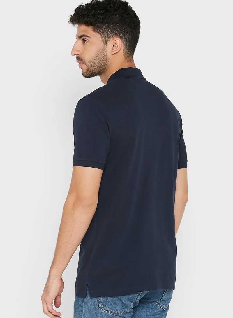 HUGO Embroidered Logo Polo