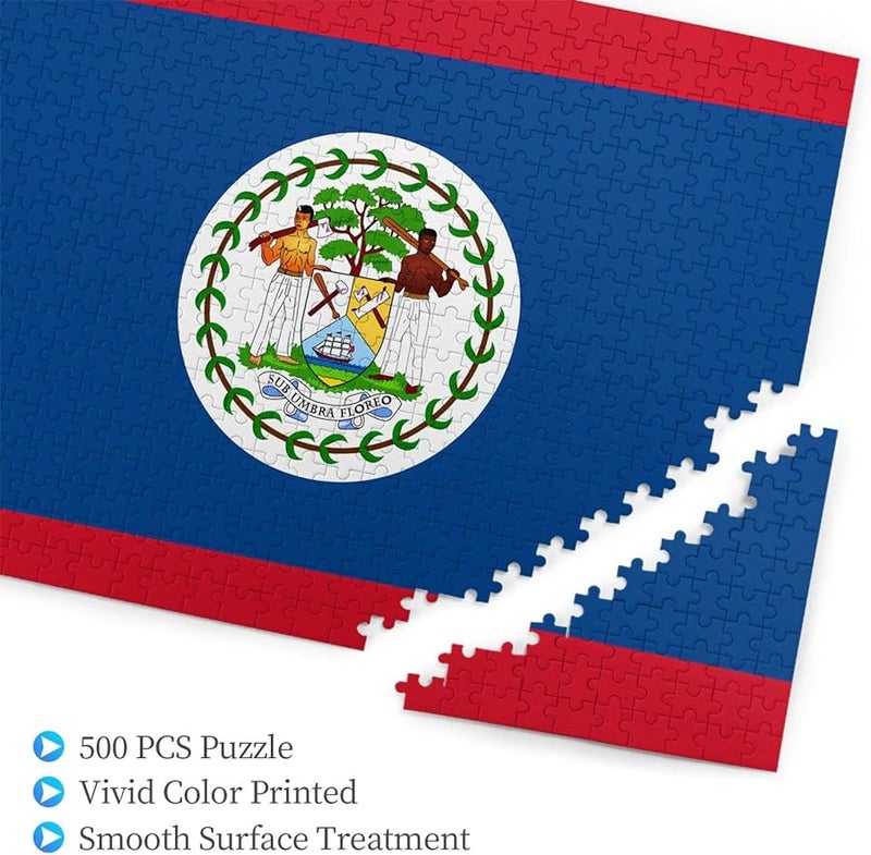 لغز علم بليز 500 قطعة للكبار ديكور المنزل هدية حفلة عيد الميلاد - Image 3