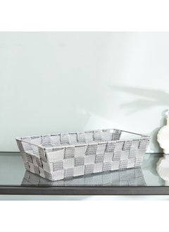 Strap Textured Basket 8.5 x 16.5 x 32 cm