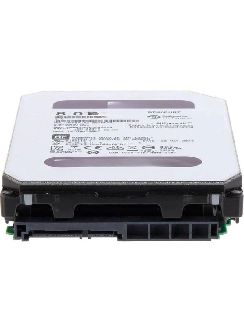 8TB 3.5-inch SATA internal hard drive for surveillance cameras and security systems with ample storage and continuous 24/7 operation. - Image 3
