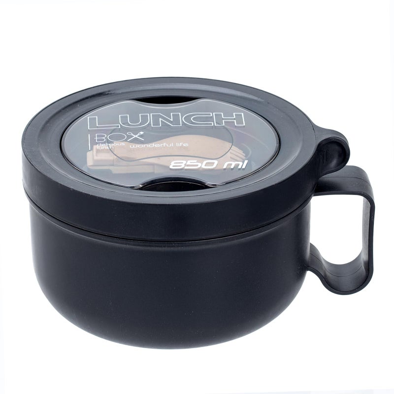 CD HOME Microwave Bowl with Lids,Ramen Bowl,28oz Microwave Soup Mugs with Handles,for Soup and Instant Noodles,Oatmeal, Gumbo, Salad, College Dorm Room Essentials for Girls for Boys Apartment Essentials - Image 1