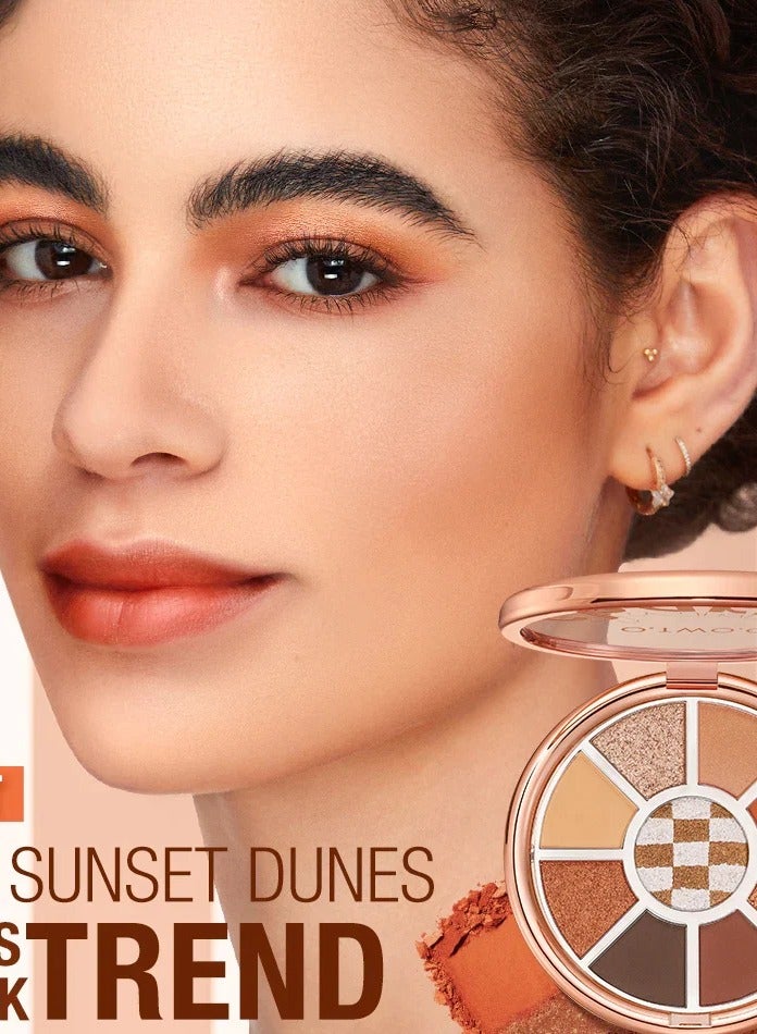 OTWOO EYESHADOW PALETTE (#3, PINK BROWN STORM) - Image 4