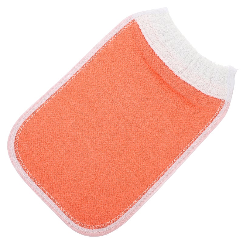 2pcs Double-Sided Bathing Scrubbers Gloves Convenient Shower Towels Gloves Body Mitten (Grey) - Image 4
